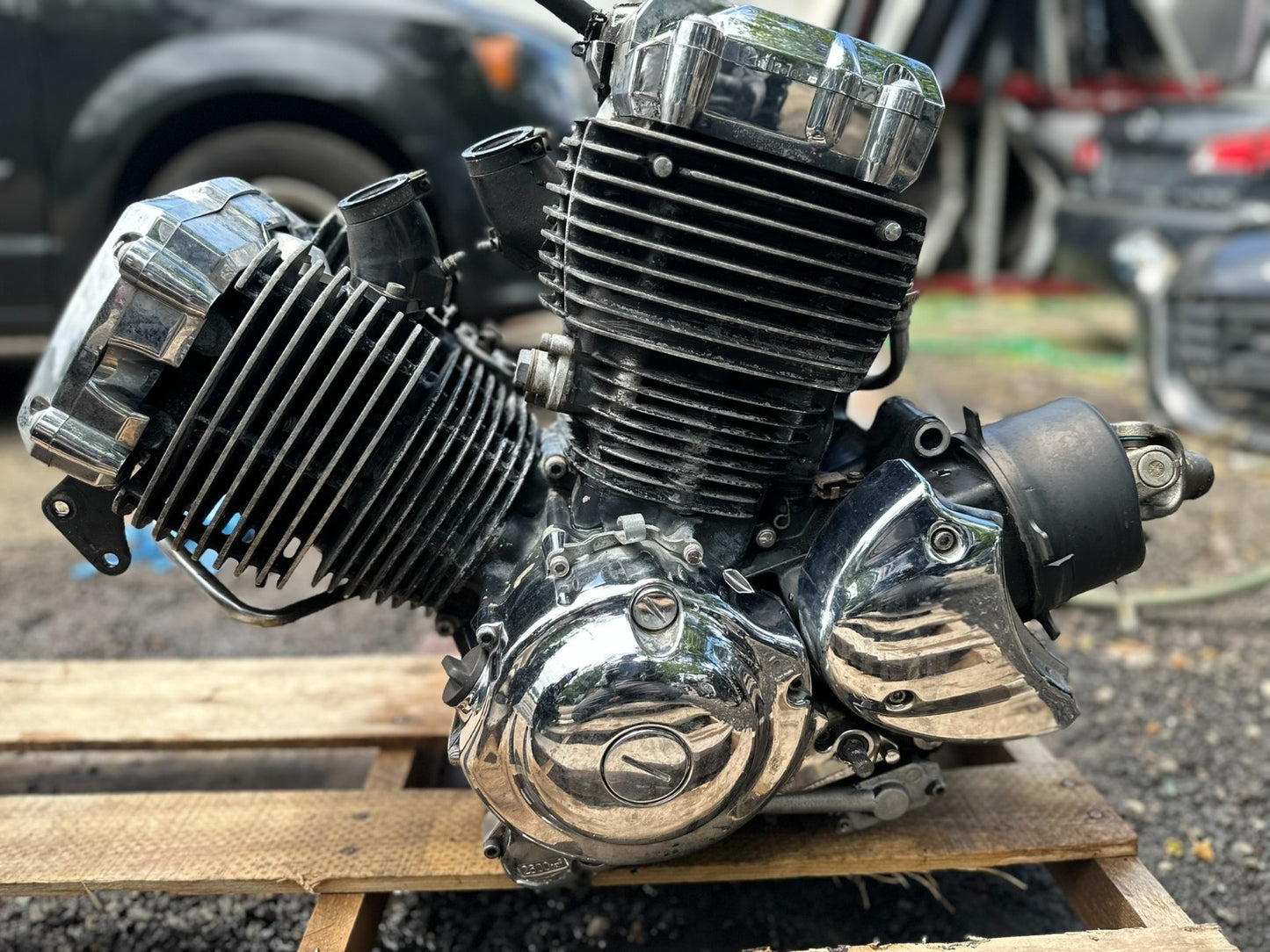 1999 Yamaha V Star Xvs650 Engine Motor OEM