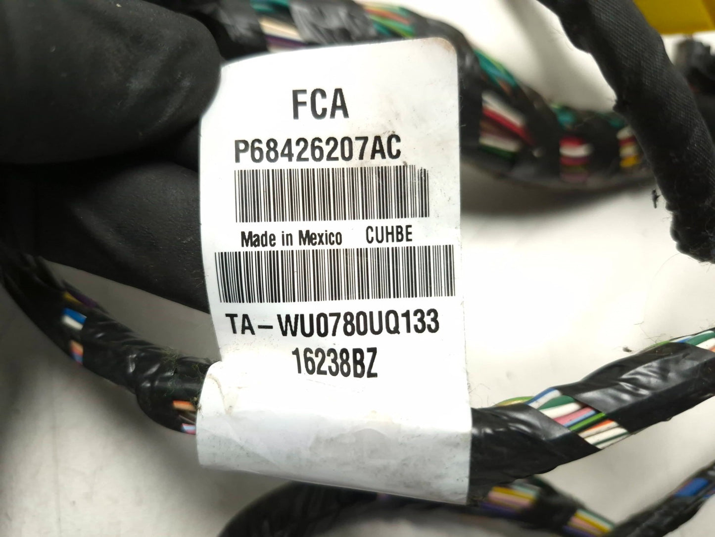 2020 Dodge Challenger 5.7l Center Console Wire Harness OEM