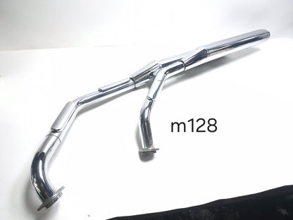 2005 Suzuki C50 Boulevard Exhaust Header Muffler & Bracket Pair OEM