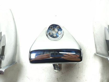 2002 Harley Davidson Touring Road King Headlight & Handlebar Cover 3 Pcs OEM
