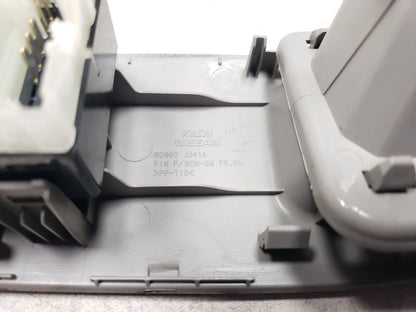 2008 - 2013 Infiniti G37 Window Switch Panel Front Passenger Side Right OEM