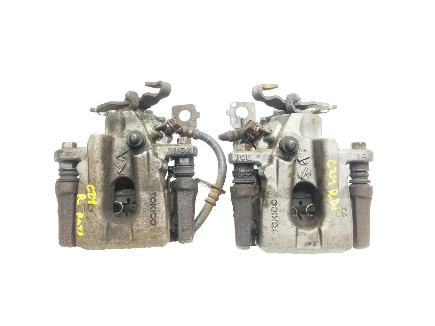 11-17 Lexus CT200h Rear Brake Caliper Left & Right Pair Oem✅