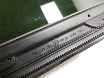 2013 Porsche Cayenne Rear Panoramic Sunroof Glass OEM