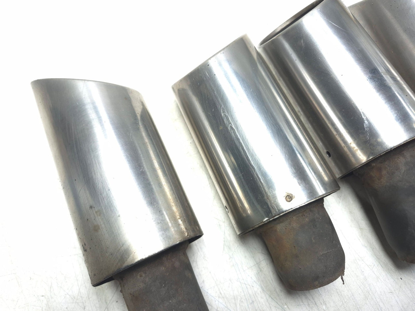 2008 Acura Tl Type-s Rear Exhaust Pipe Muffler Tip 4 Pcs OEM