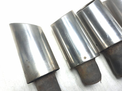 2008 Acura Tl Type-s Rear Exhaust Pipe Muffler Tip 4 Pcs OEM