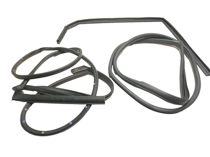 2018 Hyundai Sonata Rear Door Weatherstrip Seal Passenger Side Right 3pcs OEM