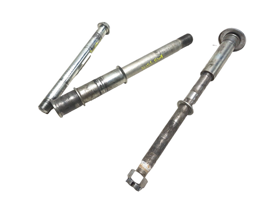 2003 Kawasaki Vulcan Vn1600 Rear & Front Wheel Axle & Swingarm Bolt 3 Pcs OEM