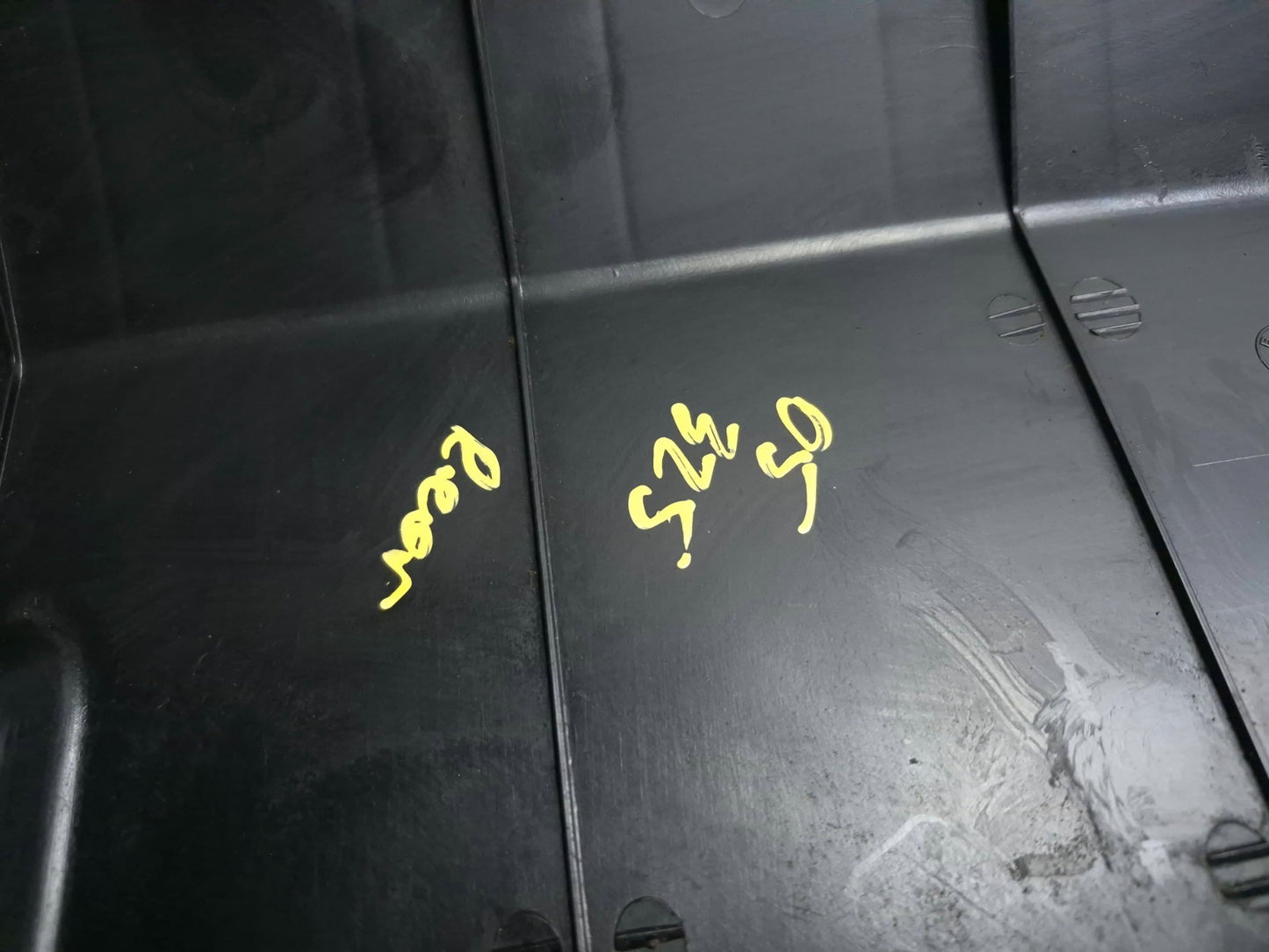 2005 BMW E46 325i Trunk Rear Scuff Sill Lock Cover OEM