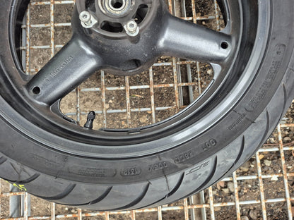 2001 Suzuki Gsx 750f Katana  Rear & Front Wheel W/ Tire Pair R 17 OEM