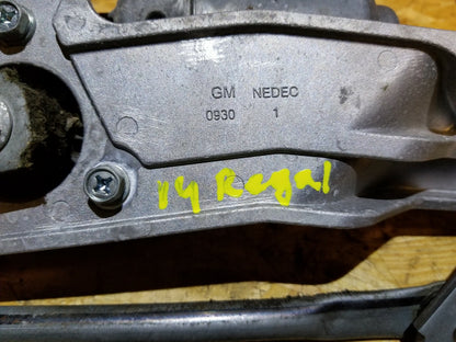 2014 Buick Regal Windshield Wiper Motor W/ Linkage OEM