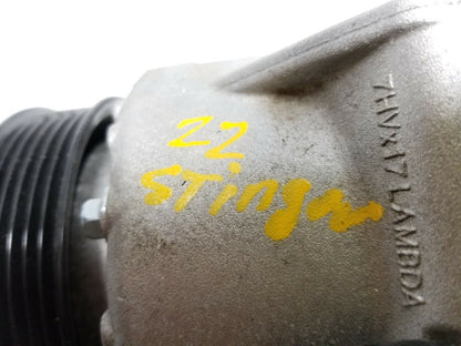 21 22 Kia Stinger 3.3l A/c Compressor OEM 312 Miles!!!!