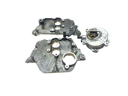 2010 BMW X5 4.8l Timing Cover & Engine Vacuum Pump 3 Pcs OEM