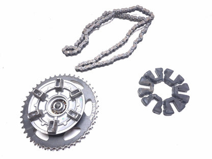 2008 Kawasaki Ninja 250 R Ex250j Rear Sprocket & Drive Chain Set OEM