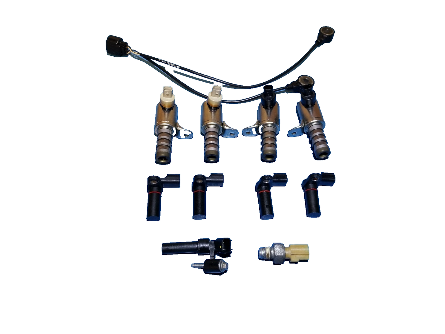 2013 Ford Edge 3.5l Engine Sensor Vvt Knock Oil Camshaft 11pcs OEM
