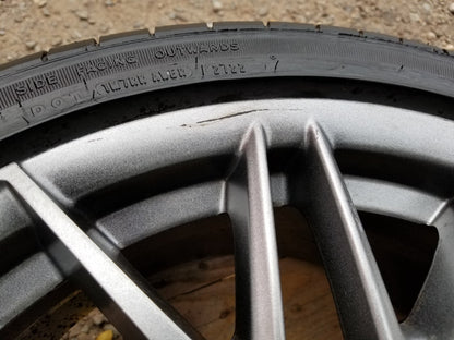 2010 Scion Tc Wheel Rim W/ Tire Goodyear Eagle 225/45r18 4pcs OEM