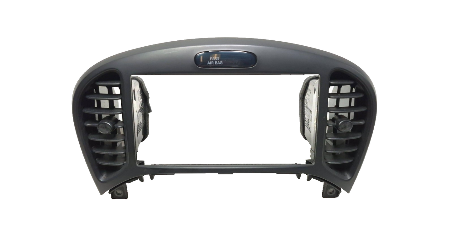 2015 Nissan Juke Radio Trim Bezel W/ Air Vent Grille OEM