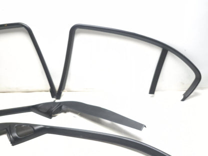 2005 BMW 325i Door Window Frame Trim 4pcs OEM