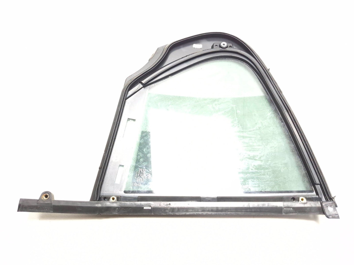 2011 BMW 750li Rear Door Quarter Window Glass Left Driver Side OEM