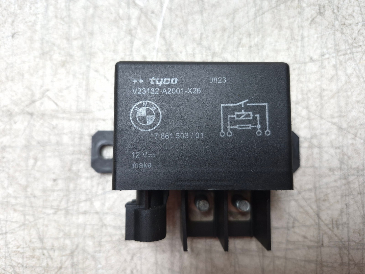 2008 BMW X6 E71 Engine Cooling Fan Relay Module OEM