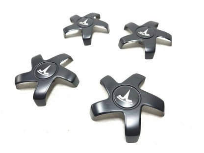 2020 Tesla Model 3 Black Wheel Center Cap 4 Pcs OEM