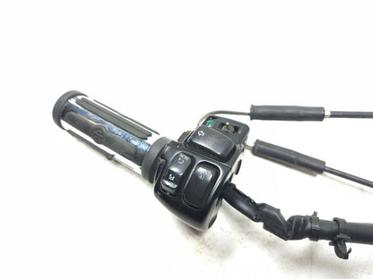2002 Harley Davidson Touring Road King Right Handlebar Switch W/ Grip Cable OEM