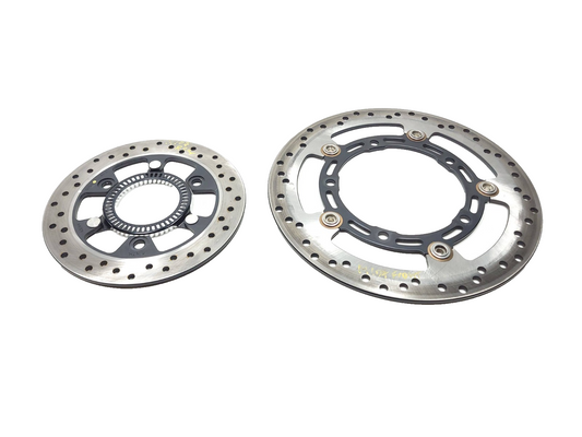 2025 Kawasaki Ninja 500 Ex500a/b Rear & Front Brake Disc Pair OEM