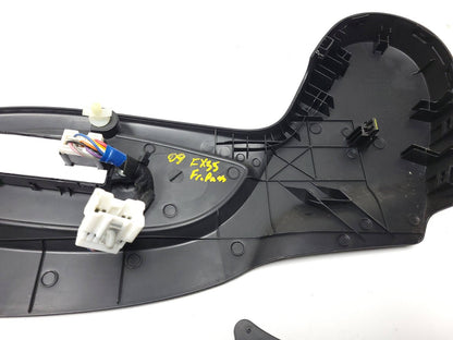 2009 Infiniti Fx35 Front Seat Side Trim Cover & Switch Right Passenger OEM