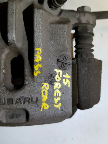 2015 Subaru Forester Rear Passenger Brake Caliper OEM