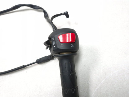 2023 Csc Rx3 Rx4 Adventure Right Switch & Throttle Control Cable Grip Assy OEM