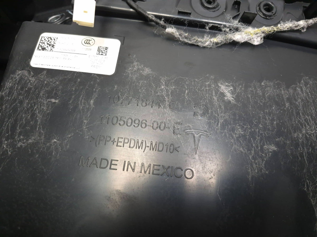 2018 Tesla Model 3 Rear Door Trim Panel Left & Right OEM