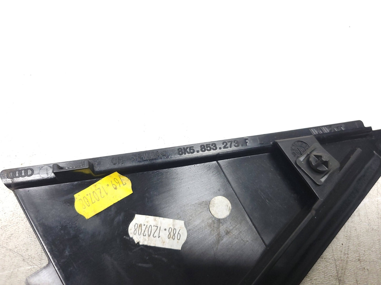 2009 Audi A4 S4 Sedan Door Window Frame Trim Rear Driver Side Left OEM