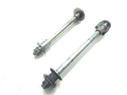 1999 Suzuki Katana 750 Gsx750f Wheel Axle Front & Rear Pair OEM