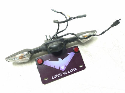 2019 Kawasaki Z400 Er400d Rear Turn Signal W/ License Plate Assy OEM