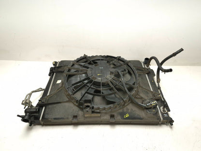 2012 Hyundai Sonata Engine Cooling Radiator & Condenser 2.4l  OEM