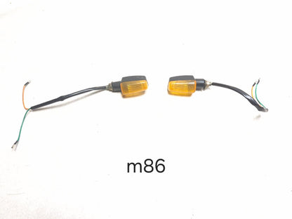 1998 Honda Cb750 Nighthawk Turn Signal Front & Rear 4pcs OEM