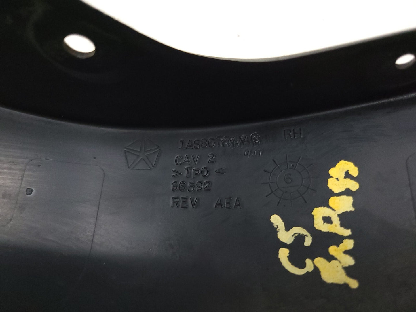 2007-2012 Dodge Caliber Front Fender Molding Spat Left & Right OEM