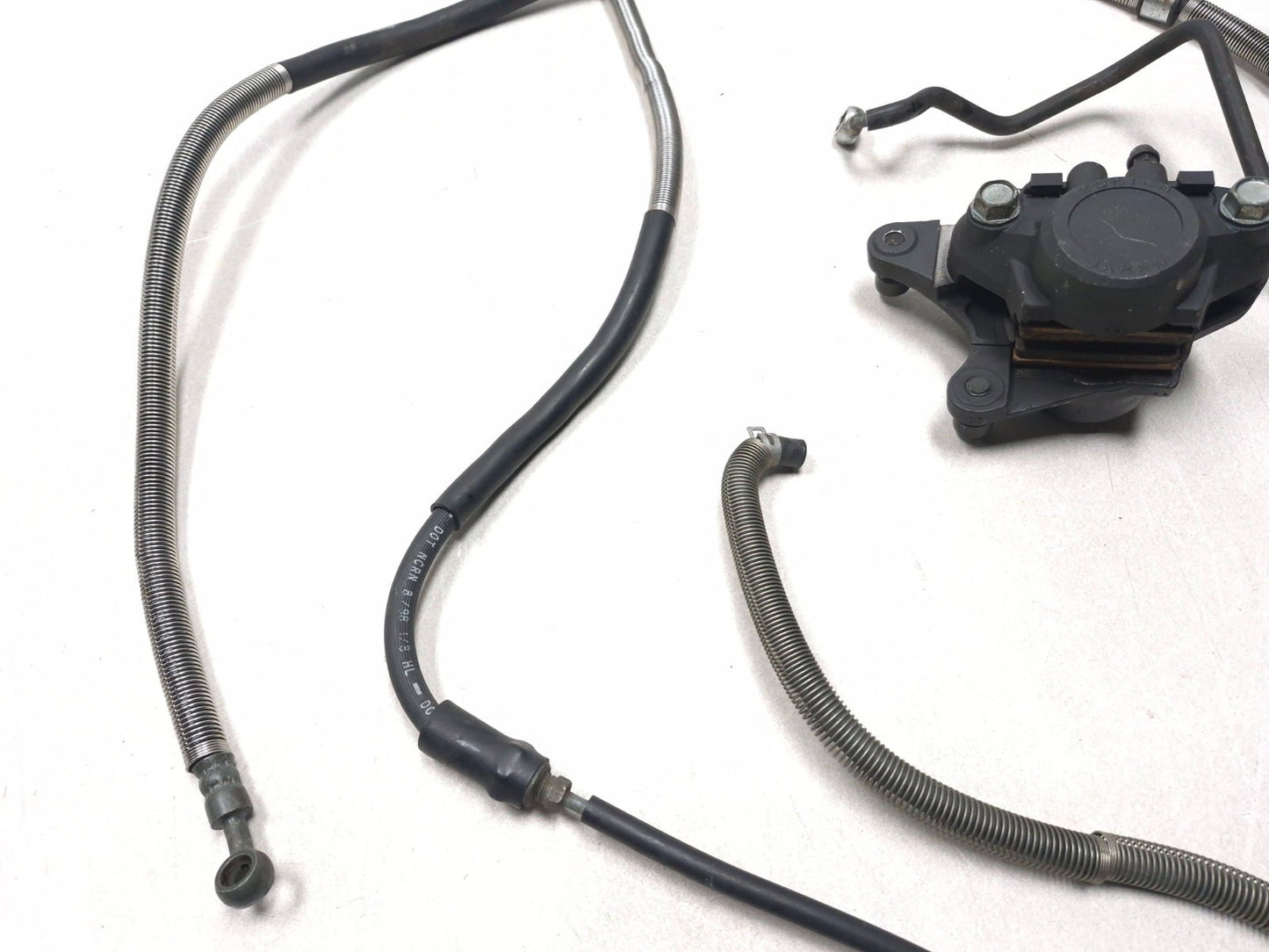 1999 Suzuki Intruder 1500 Front & Rear Brake Caliper Pair & Hose OEM