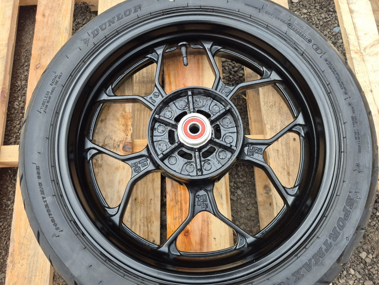 2025 Yamaha R3 Yfz320 Wheel Rim W/ Tire Rear 140/70 R17 OEM