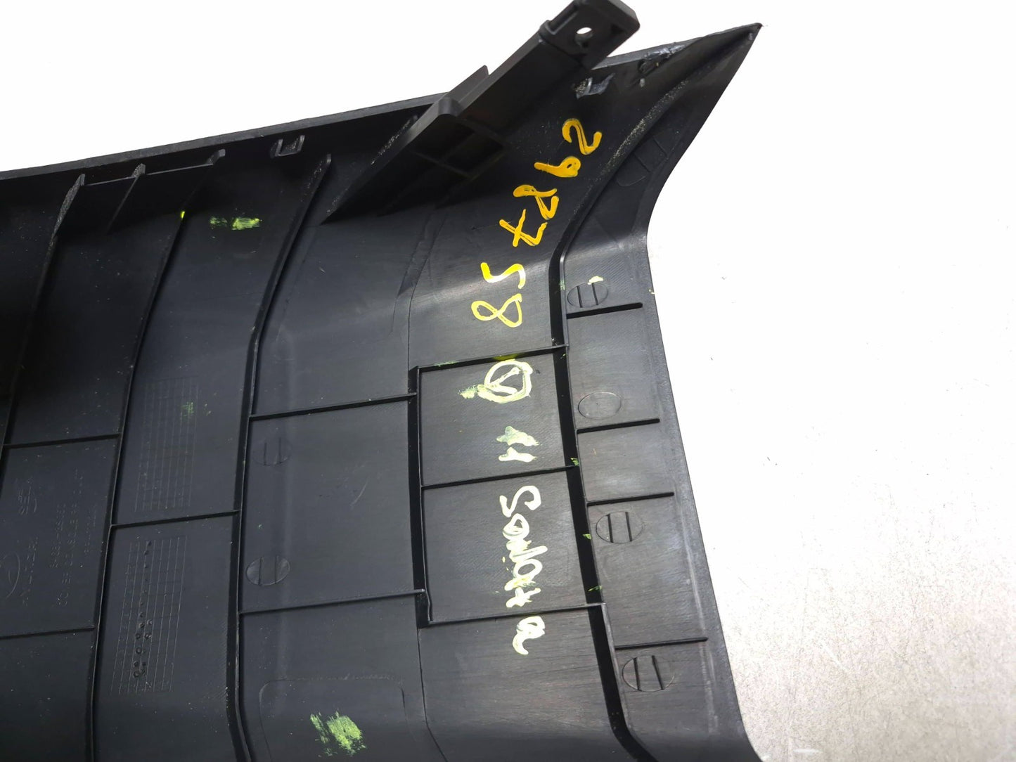 2011 Hyundai Sonata Center Console Rear Air Duct Cover Trim Panel OEM