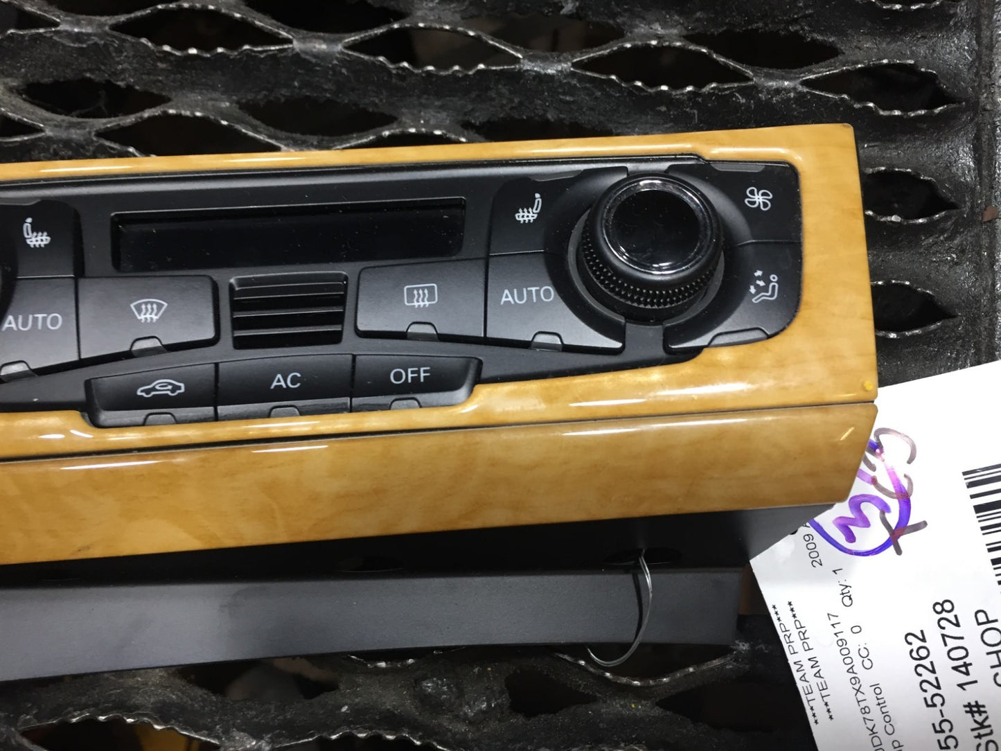 09 10 11 12 Audi A5 A/c Heater Climate Temperature Control Switch OEM #33 54k