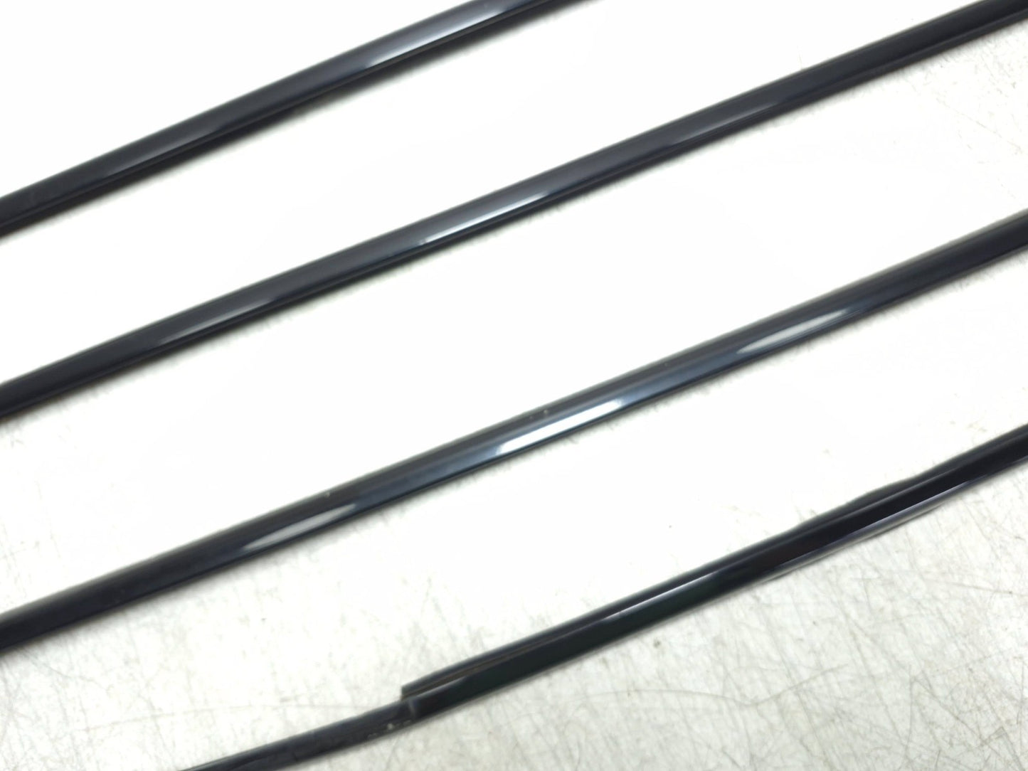 2008 BMW X6 E71 Door Window Belt Strip Molding Front & Rear 4pcs OEM