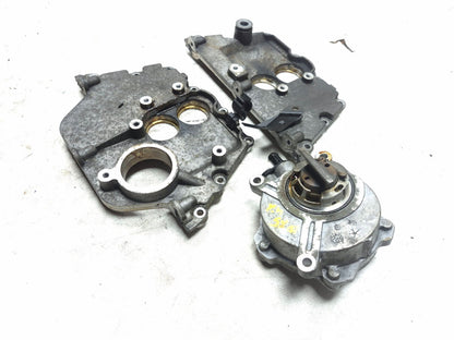 2010 BMW X5 4.8l Timing Cover & Engine Vacuum Pump 3 Pcs OEM