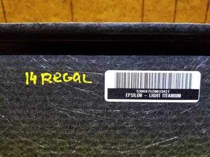 2014 Buick Regal Sunroof Sun Roof Shadow Trim Panel OEM