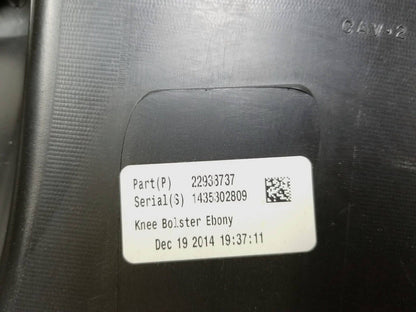 13 14 15 16 GMC Acadia Driver Knee Bolster Trim 22938737 OEM