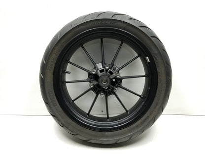 20 - 24 Benelli 302s Rear Wheel Rim & Tire 160/60 R17 Straight OEM 1609 Miles