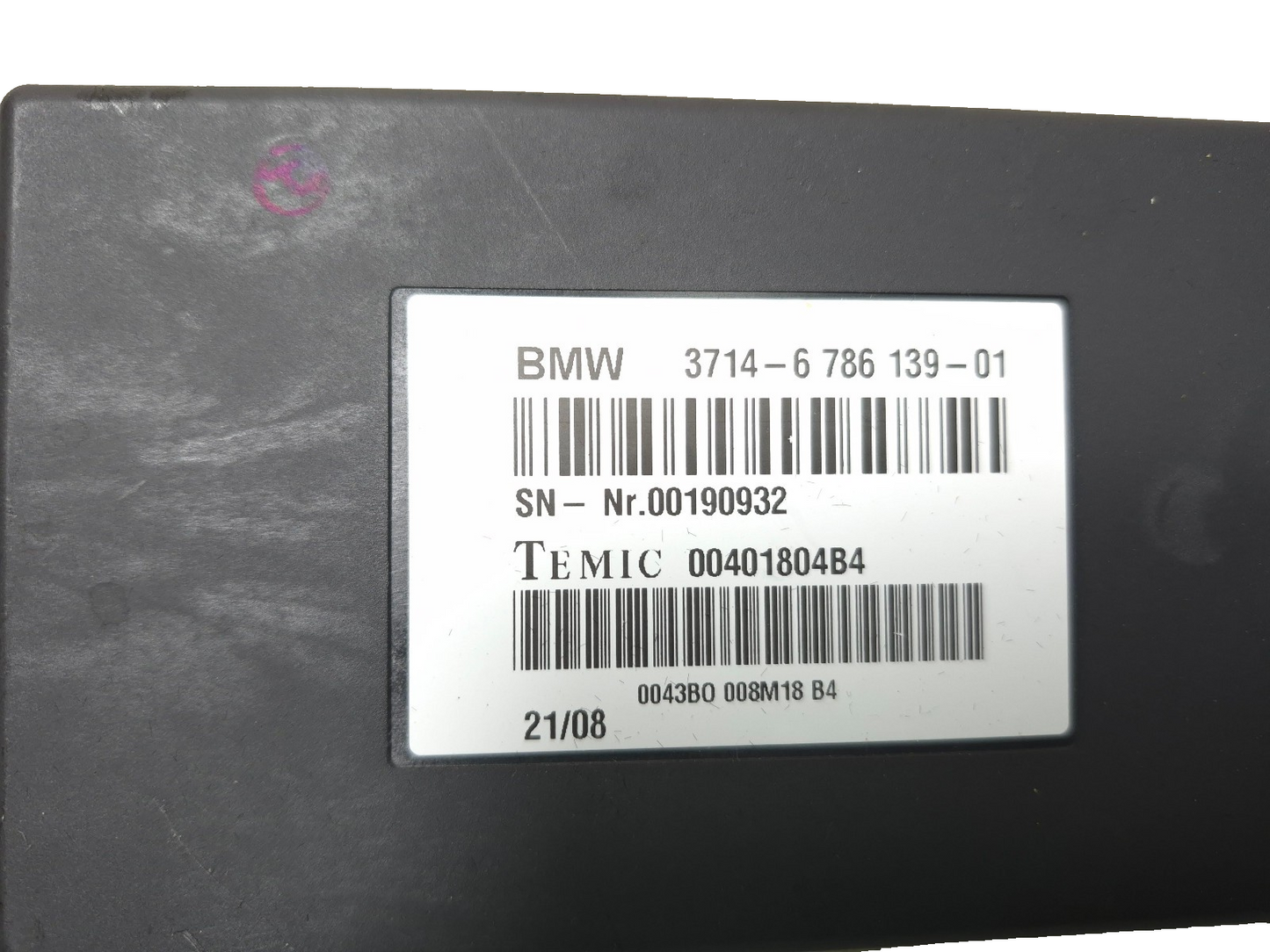 2008 BMW X6 E71 Dynamic Drive Suspension Control Module OEM 37146786139