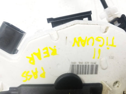 09 - 12 Volkswagen Tiguan Door Lock Latch Actuator Rear Passenger Side Right OEM