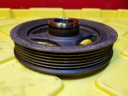 13 - 16 Nissan Sentra Crankshaft Pulley Harmonic Balancer W/ Bolt 1.8l OEM