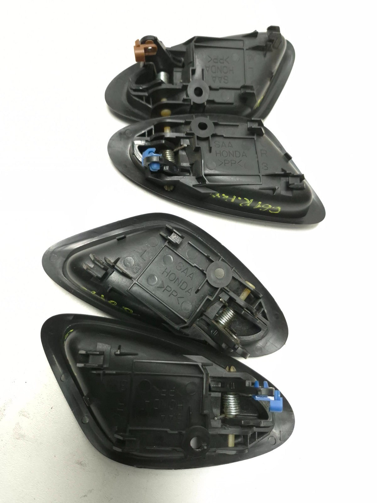 2007 Honda Fit Interior Door Handle Front & Rear 4pcs OEM