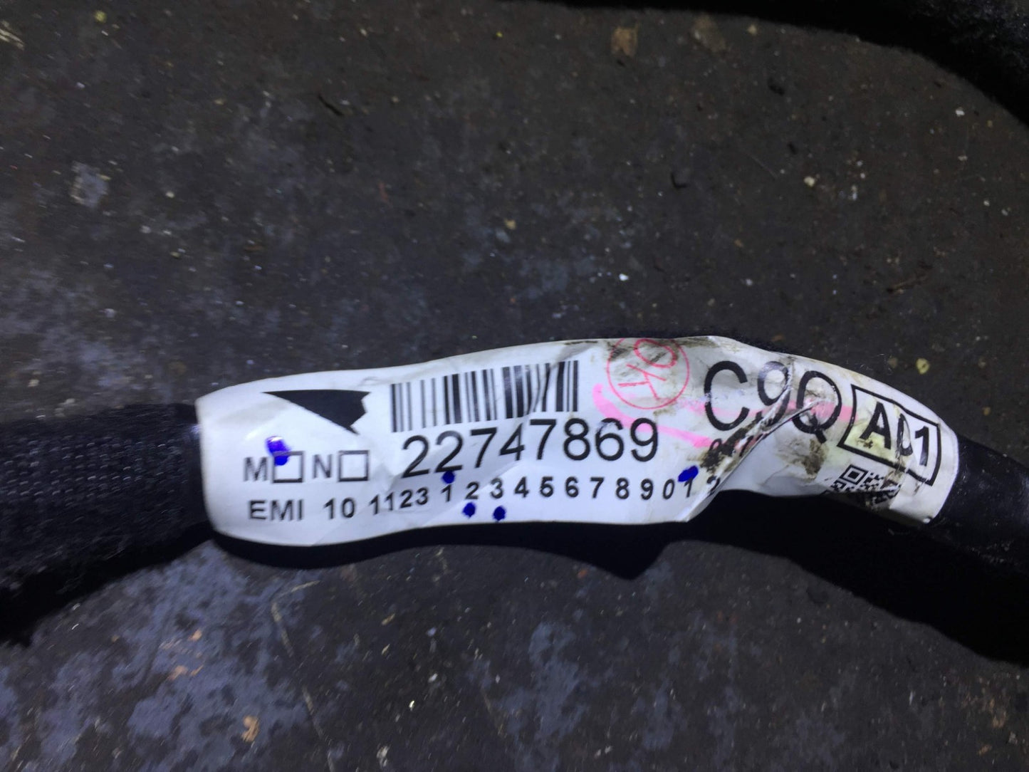 2011 Chevrolet Equinox 3.0l Instrument Panel Dash Wiring Harness OEM